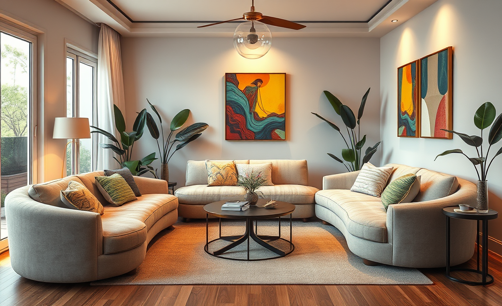 Curvas Harmoniosas Para Uma Casa Aconchegante